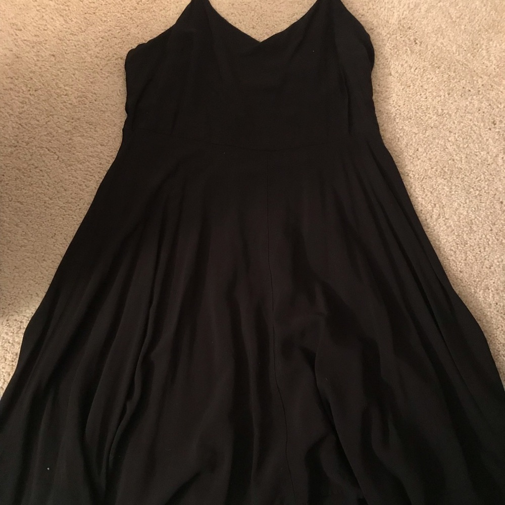 Simple black dress